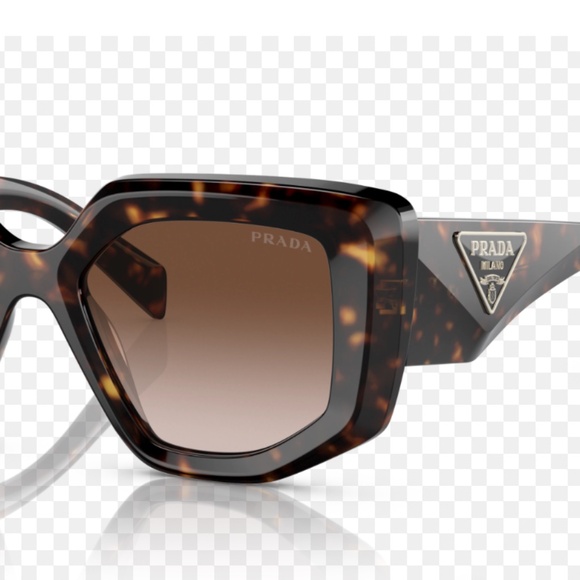 Prada Accessories - Prada PR 14ZS Tortoise/Brown Shaded (2AU-6S1) Sunglasses